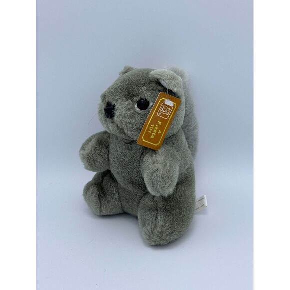 VTG 7" Feista Squirrel Plush A Feista Toy Forest Friend 2315D Soft Cuddly - Picture 1 of 5